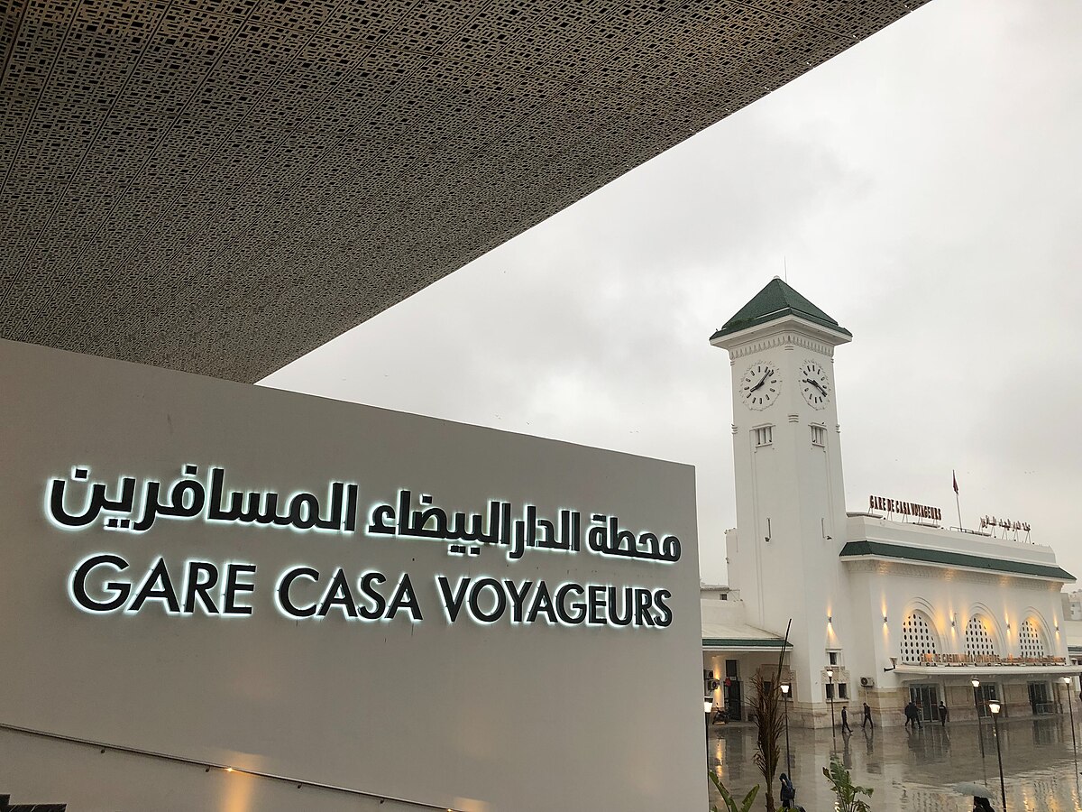 Gares de Casablanca : Où prendre le train ou l’autocar ?