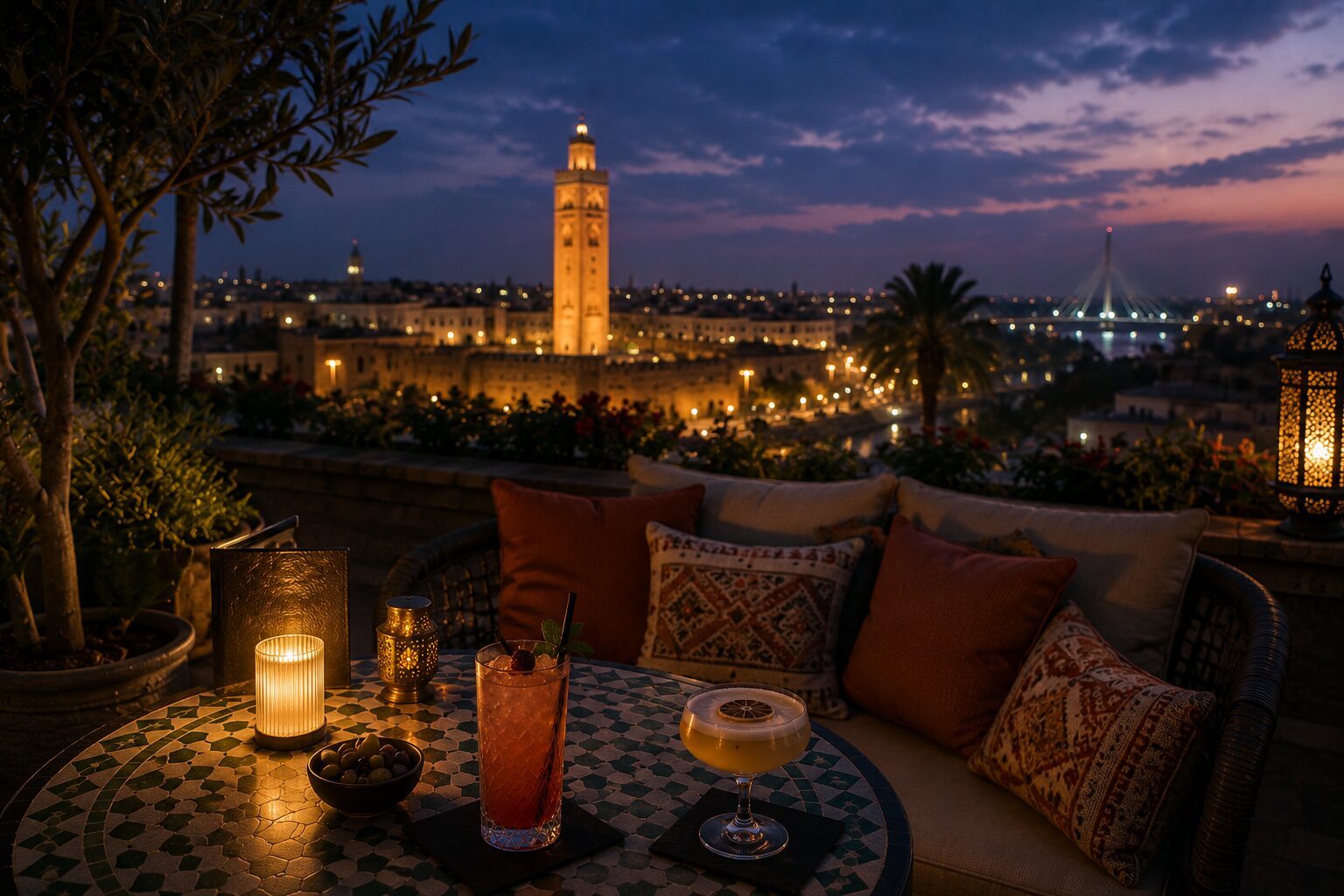 Les meilleurs bars et lounges à Rabat : où sortir dans la capitale